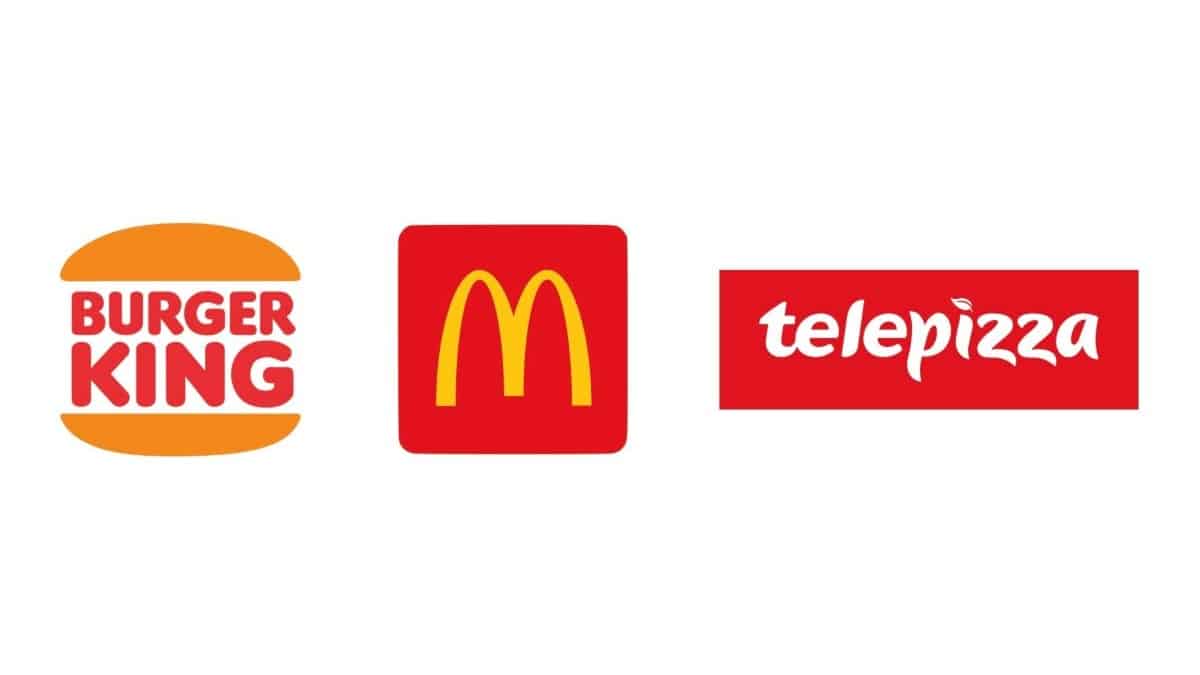 Burger King, Mcdonald’s y Telepizza, el top 3 de marcas de restauración del consumo online en España