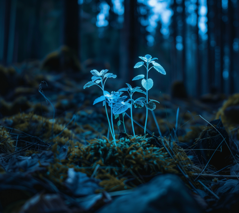 El potencial de la bioluminiscencia: ¿podemos iluminar ciudades solo con plantas?