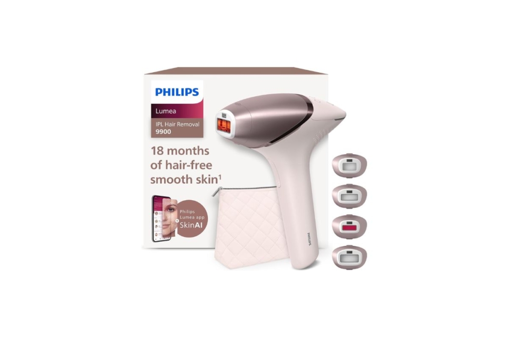 Depiladora de luz pulsada Philips Lumea Serie 9900