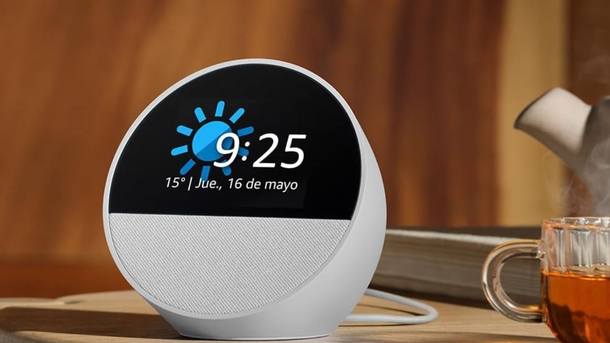 Despertador inteligente Amazon Echo Spot