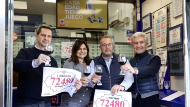 Lotería de Navidad 2024: el 72.480, premiado con el gordo y dotado con 400.000 euros