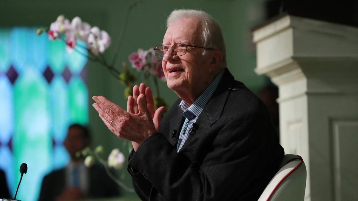 Jimmy Carter, expresidente de Estados Unidos.