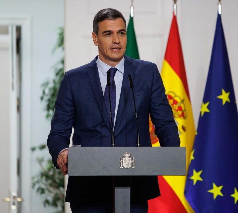 Siga en directo la rueda de prensa de Pedro Sánchez sobre el balance del año