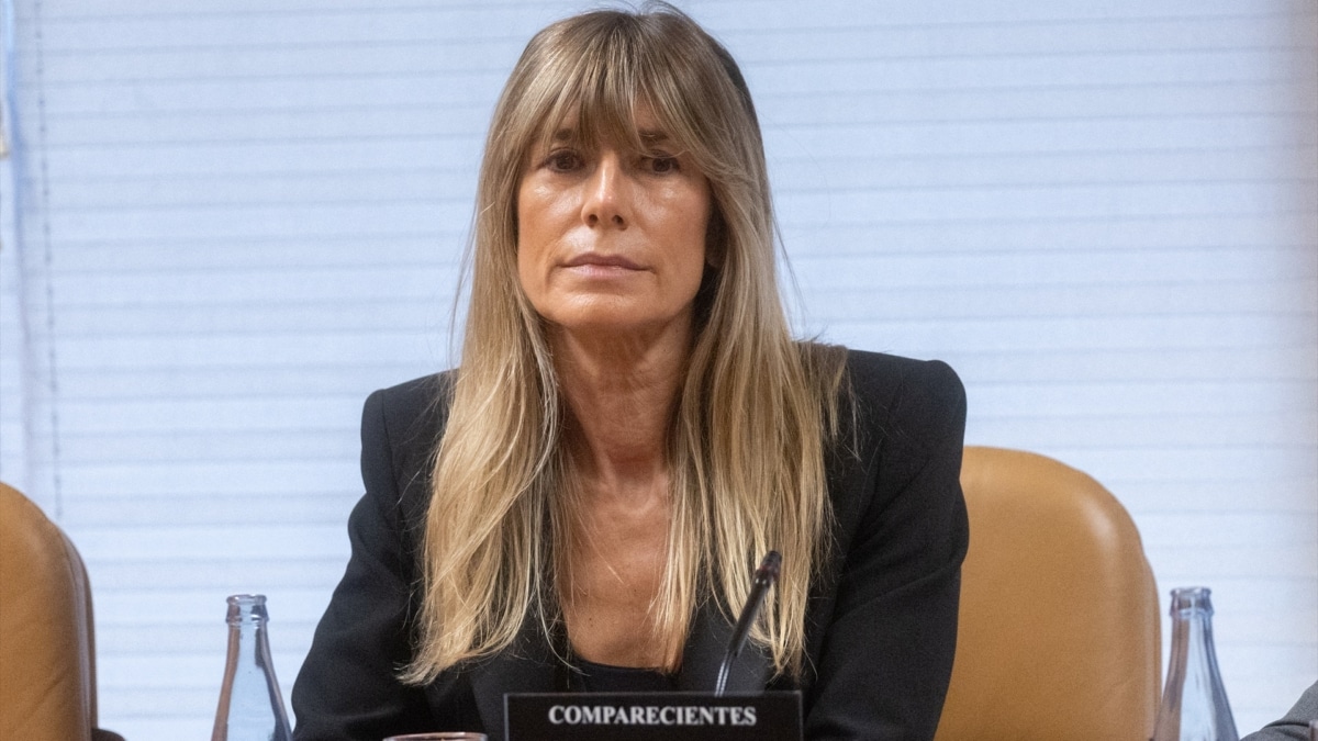 Begoña Gómez, durante la Comisión de Investigación en la Asamblea de Madrid, el pasado 13 de noviembre.