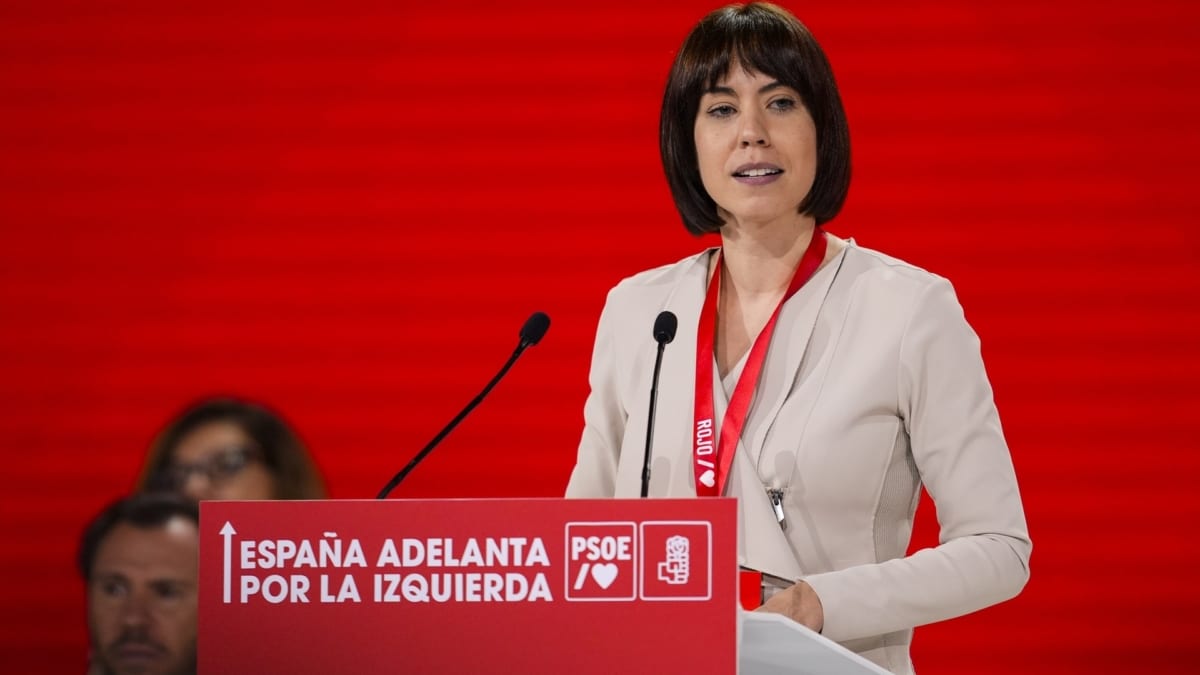 La ministra de Universidades, Diana Morant, durante la inauguración del 41º Congreso Federal del PSOE en Sevilla.