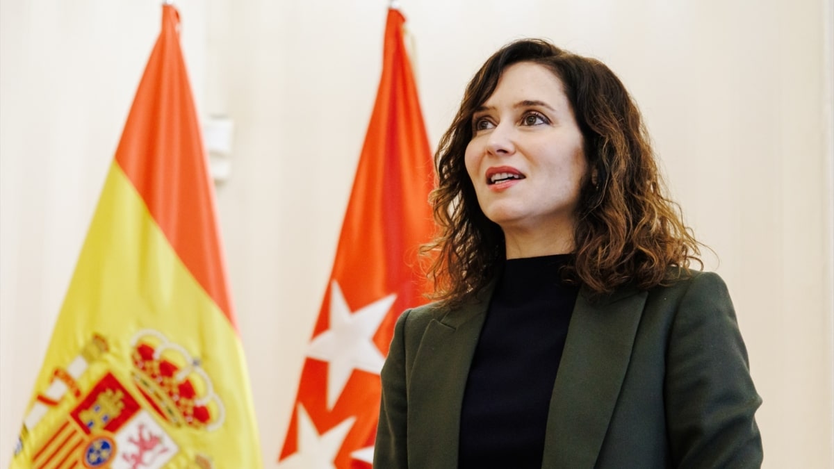 La presidenta de la Comunidad de Madrid, Isabel Díaz Ayuso.