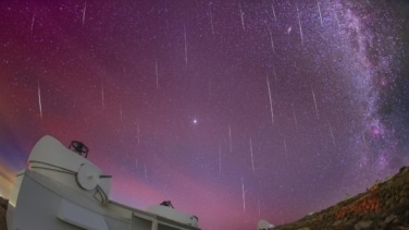 Lluvia de estrellas: Gemínidas en diciembre, Cuadrántidas en enero