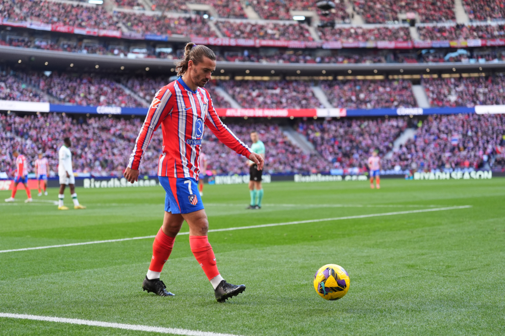 Antoine Griezman con las Kipsta CLR ante el Getafe