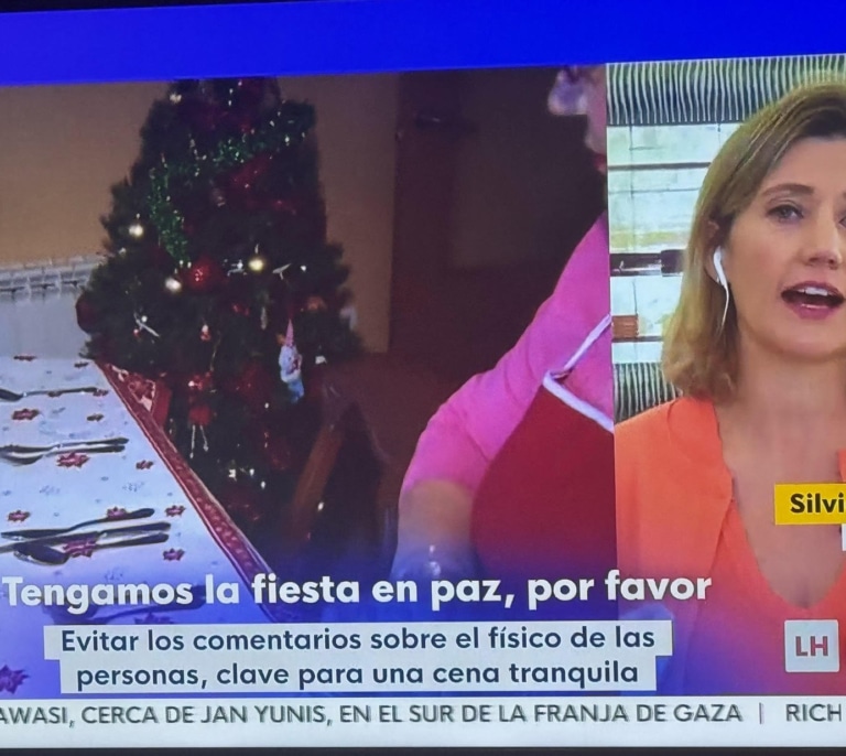 Me prohibieron hablar de política en Nochebuena