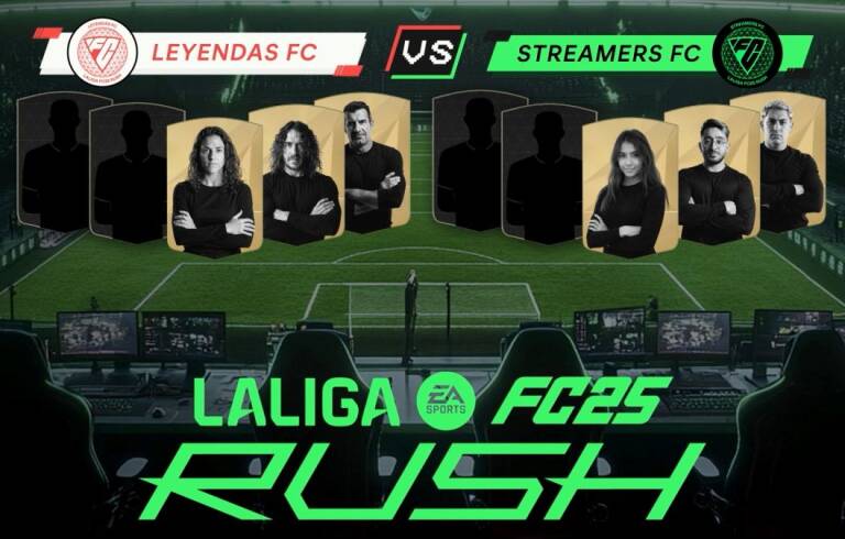 Vero Boquete y Mercedes Roa se unen a otras leyendas del fútbol y 'gamers' que disputará LaLiga EA Sports X FC 25 Rush en Gamergy