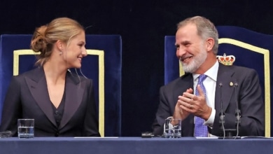 Leonor compite con Felipe VI por los 'likes'