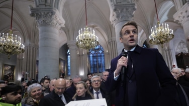 Macron, anfitrión en Notre-Dame, mientras busca un primer ministro de 'consenso republicano'