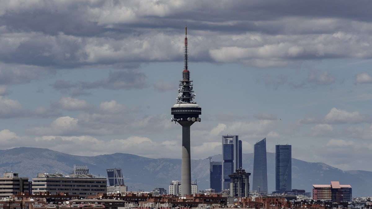 Panorama de Madrid desde el Cerro del Tío Pío.