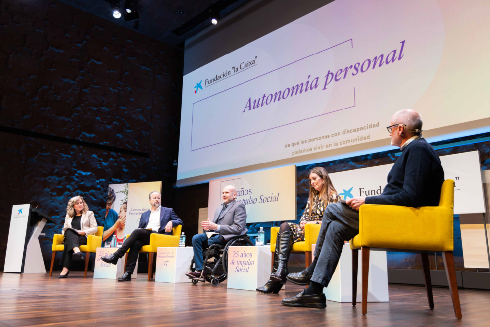 Durante la celebración de los 25 años de las Convocatorias de Proyectos Sociales en Madrid se repasó la acción social del tercer sector de manera retrospectiva