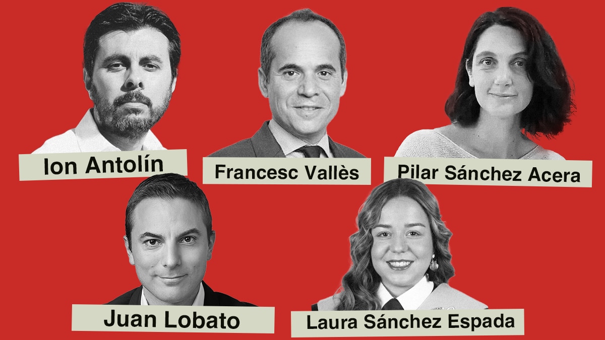 El que fuera director de Comunicación del PSOE, el exsecretario de Estado de Comunicación, la asesora de Moncloa, el exportavoz del PSOE madrileño y la directora de comunicación de la ministra de Vivienda