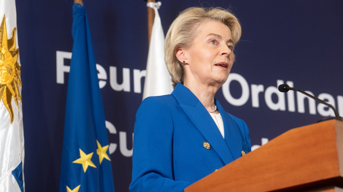 Von der Leyen desoye el 'no' de Macron y cierra un acuerdo "sin precedentes" entre la UE y Mercosur