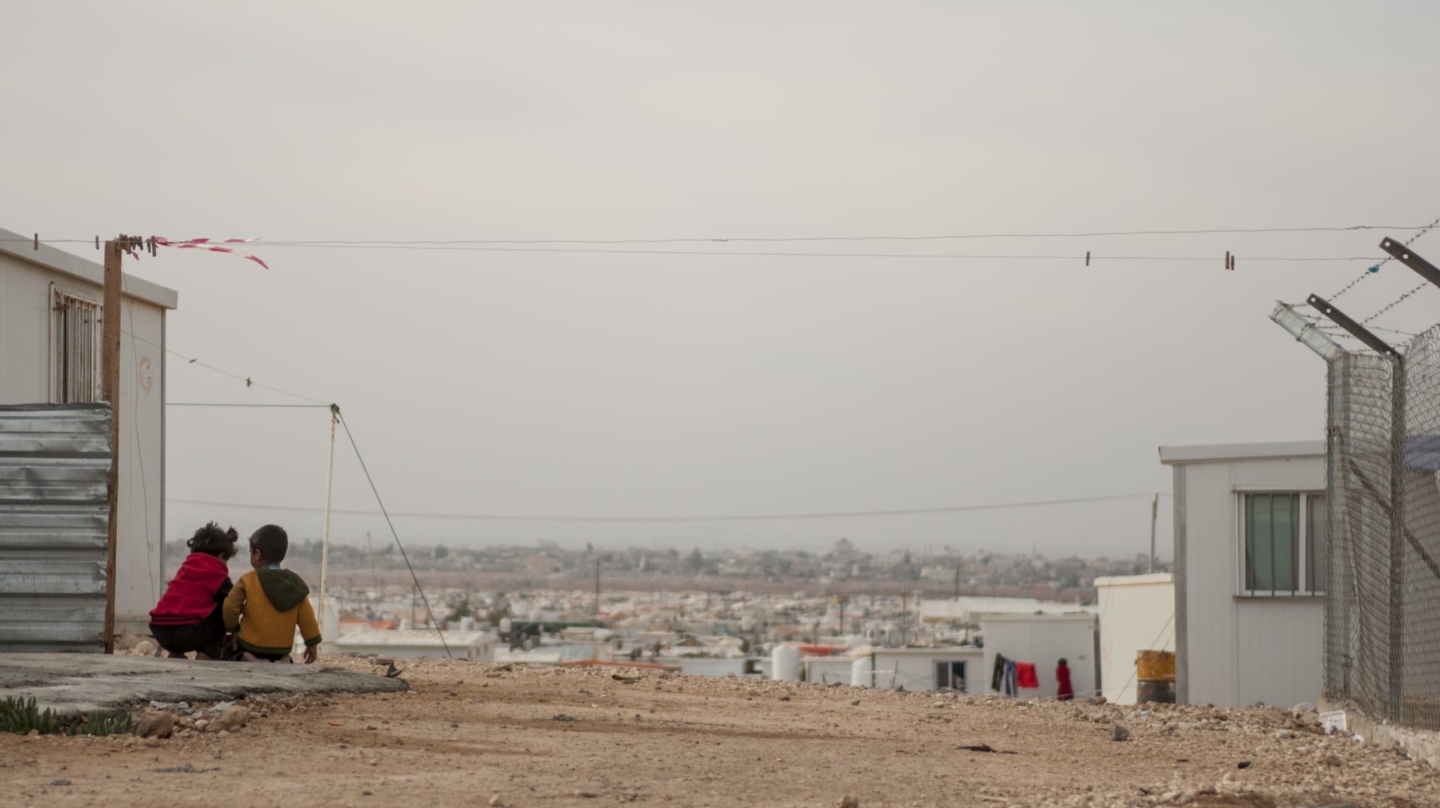 Campamento de Zaatari, en el norte de Jordania