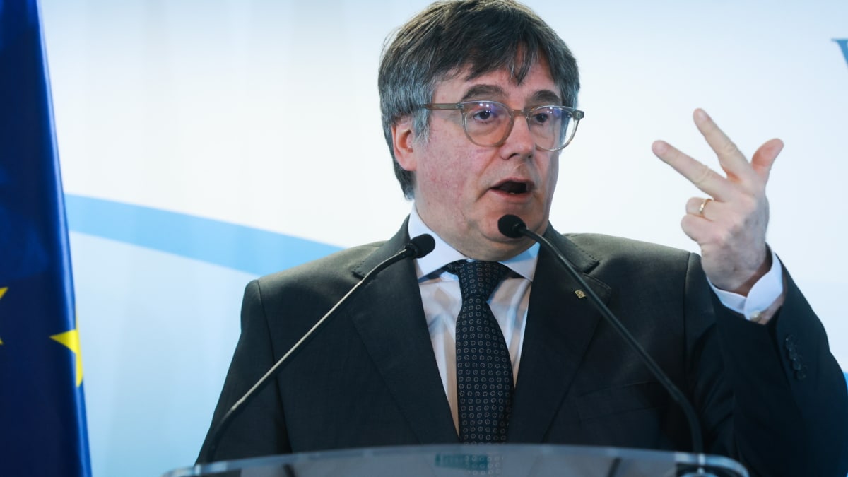 El presidente de Junts per Catalunya, Carles Puigdemont