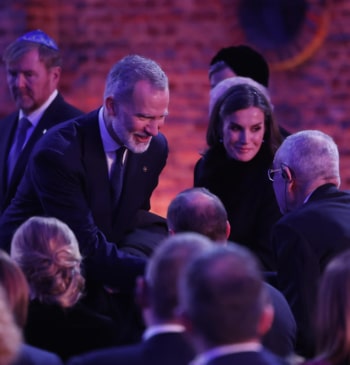 Los Reyes, en Auschwitz, en una ceremonia que da todo el protagonismo [...]