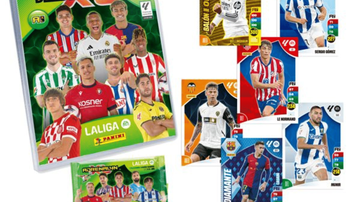 La colección de cromos Adrenalyn XL de la temporada 2024/25 ya está a la venta