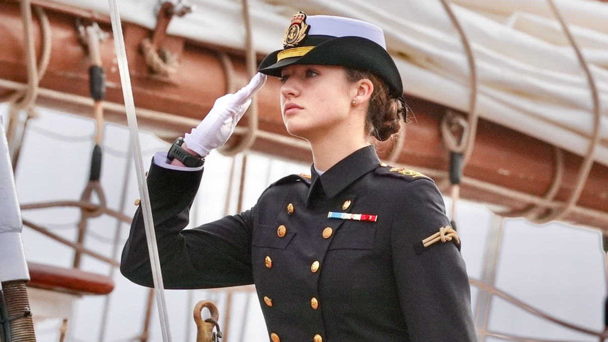 La Princesa de Asturias, Leonor, se embarca este sábado en el buque escuela de la Armada española Juan Sebastián de Elcano