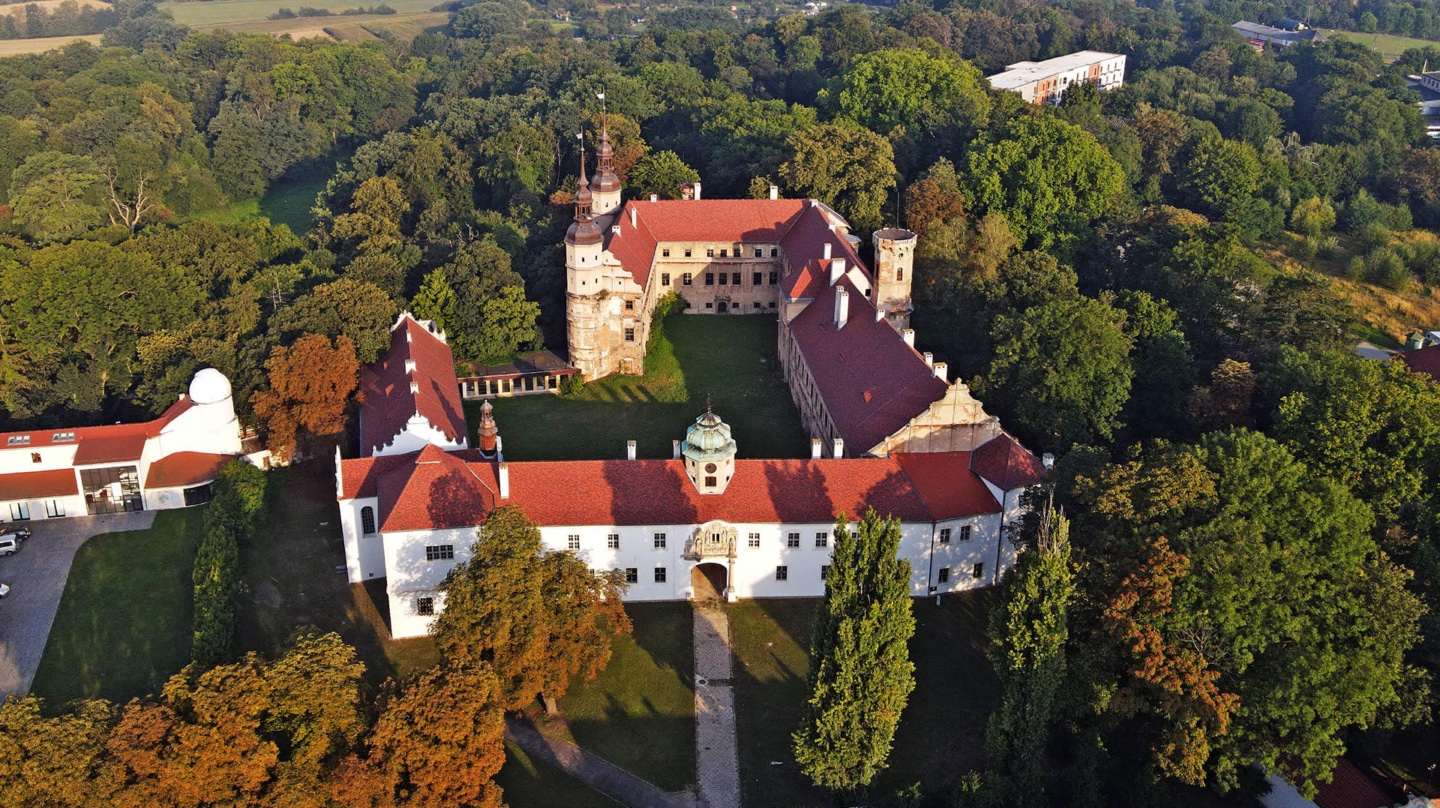 Castillo de Głogówek, en Polonia