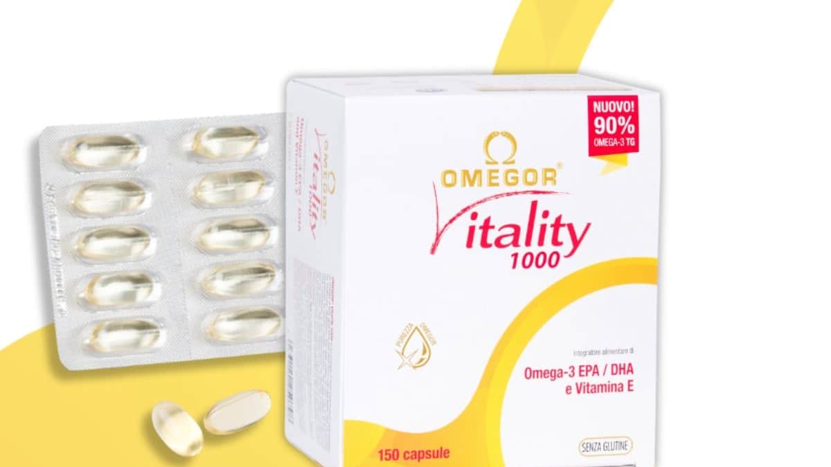 Complemento alimenticio OMEGOR Vitality 1000