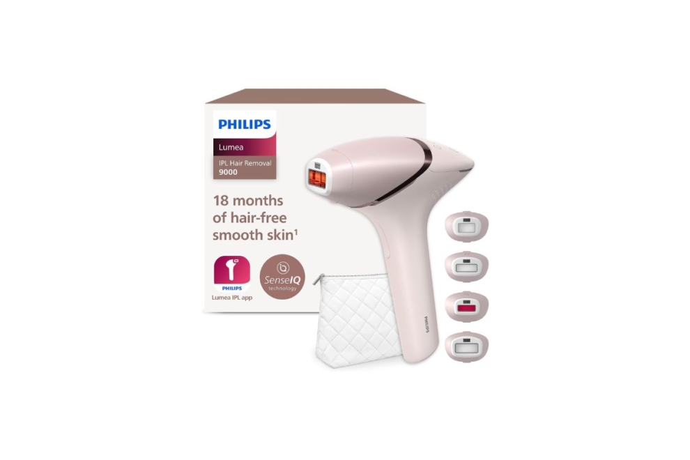 Depiladora de luz pulsada Philips Lumea Serie 9000