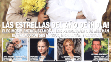 Una extraña portada y un elenco demasiado previsible: las "estrellas del año" (pasado) de '¡Hola!'