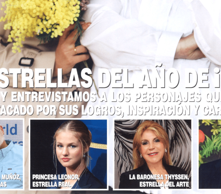 Una extraña portada y un elenco demasiado previsible: las "estrellas del año" (pasado) de '¡Hola!'