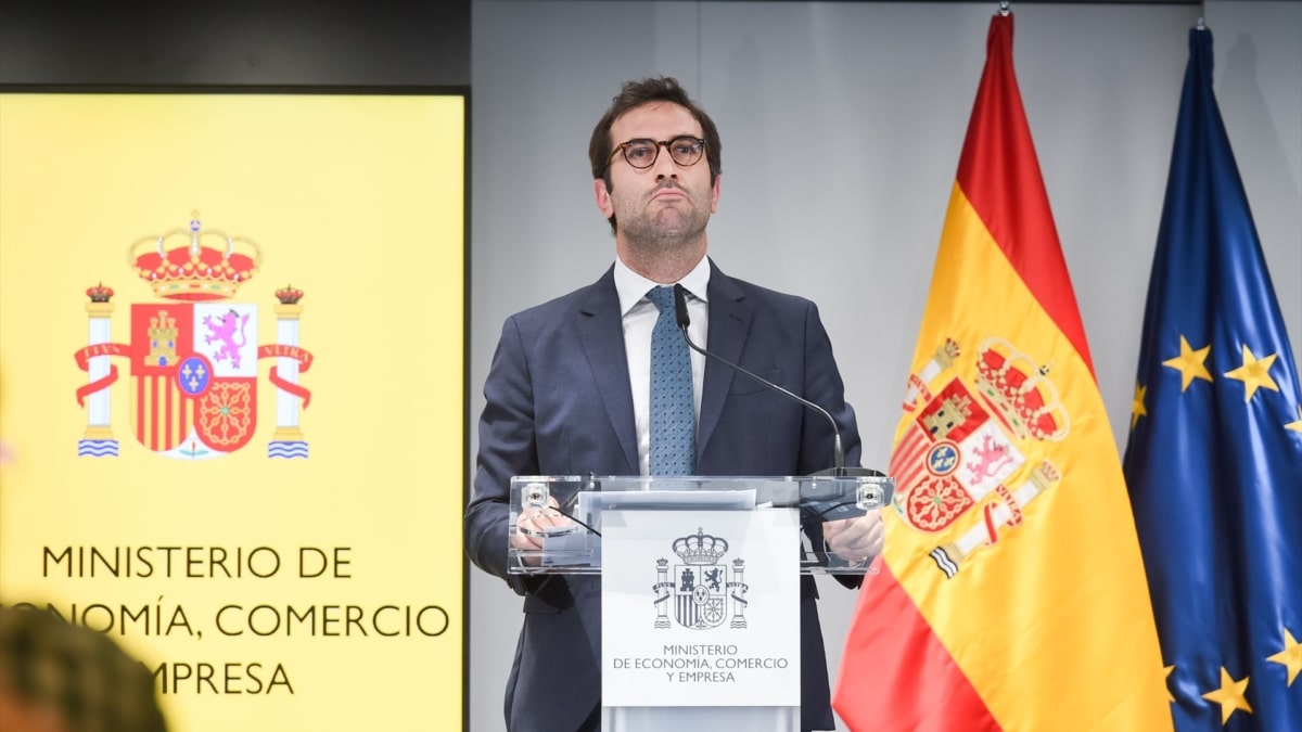 Carlos Cuerpo, ministro de Economía, en Madrid en una imagen de archivo.