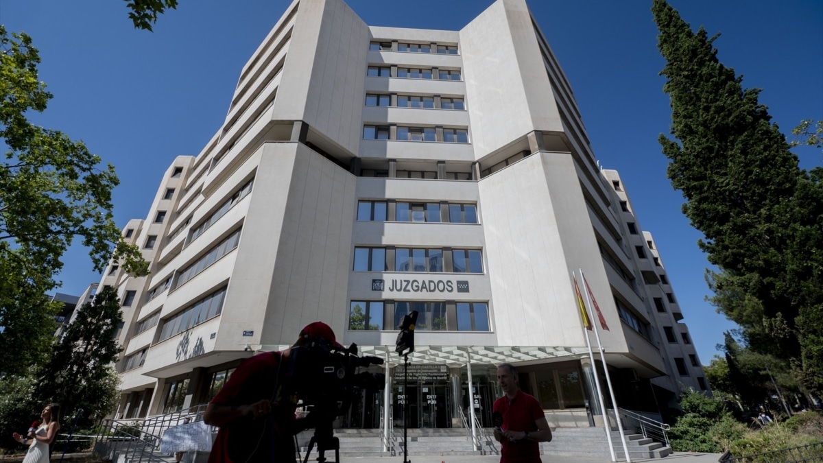 Fachada de los Juzgados de Plaza de Castilla