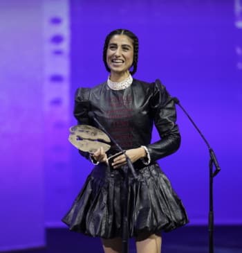 Carolina Yuste, actriz nominada a los Goya, en su paso por La [...]