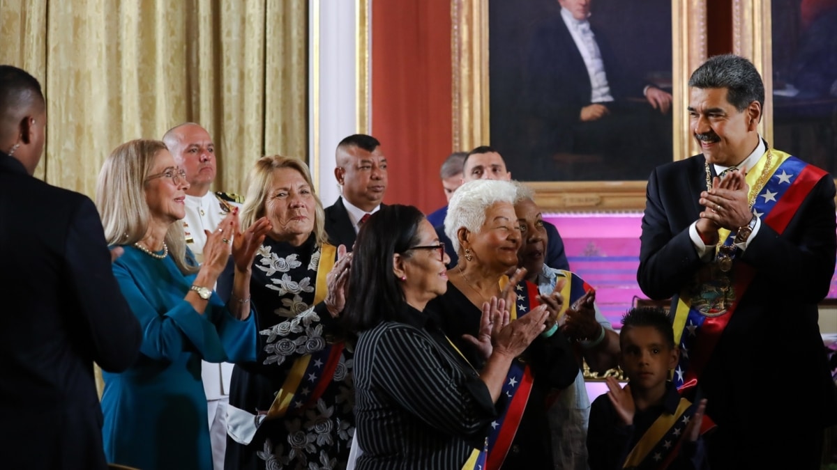 Toma de posesión de Nicolás Maduro.