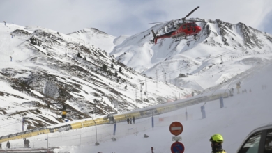 Dos heridos graves y varios leves tras descarrilar un telesilla en la estación de esquí de Astún (Huesca)