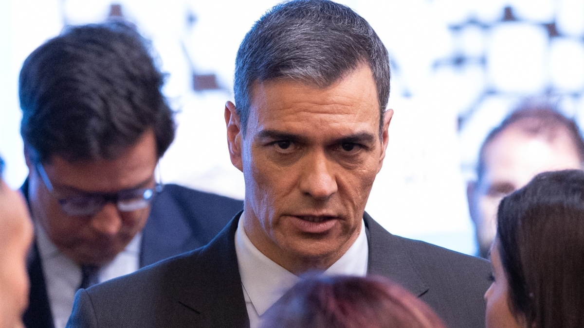 El presidente del Gobierno, Pedro Sánchez