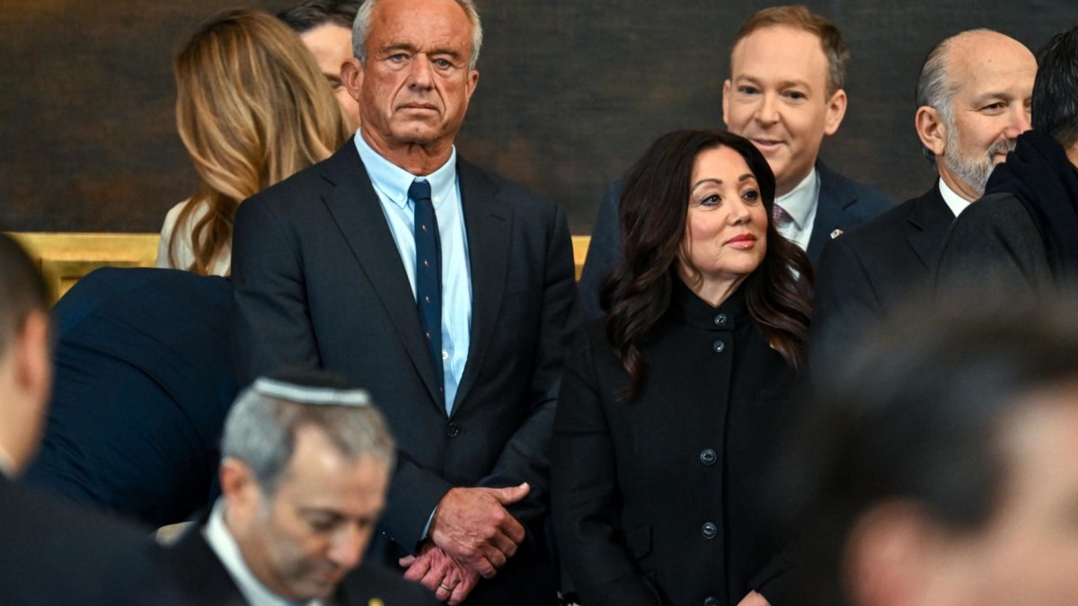 Robert F. Kennedy Jr., en la inauguración de la presidencia de Donald Trump, este 20 de enero.