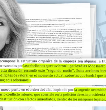 Elena Sánchez denunció "amenazas" dentro de RTVE