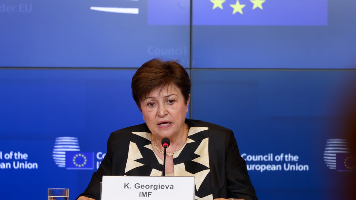 La Directora Gerente del Fondo Monetario Internacional (FMI), Kristalina Georgieva