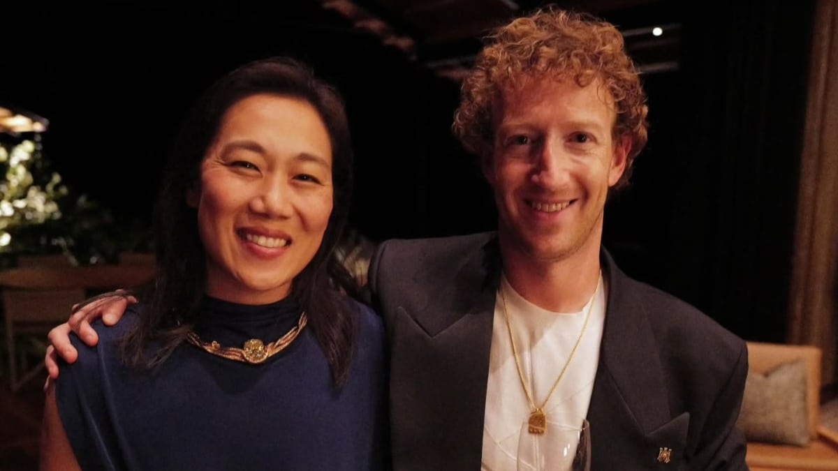 Mark Zuckerberg compartía esta imagen con su mujer, Priscilla Chan, para celebrar el nuevo año y entre rumores de divorcio.