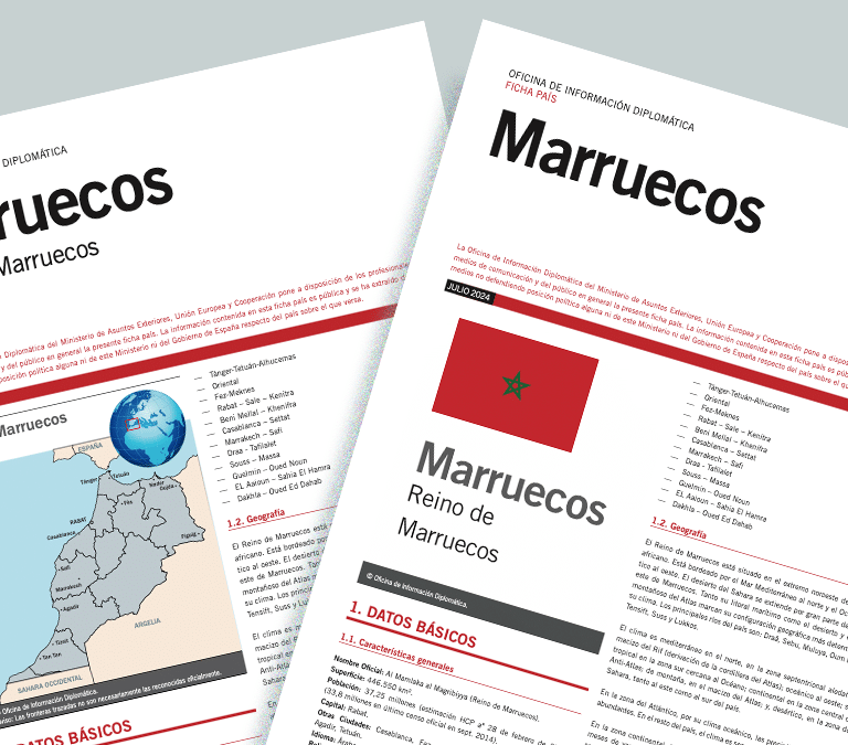 Exteriores hace desaparecer de su web el mapa de Marruecos y Argelia en plenas negociaciones de las aduanas