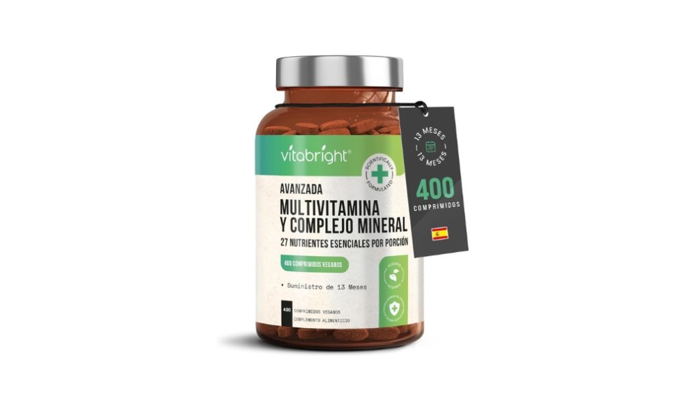 Multivitamínico Vitabright con 27 vitaminas