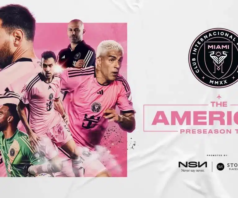 NSN y Stoneweg Places & Experiences llevan al Inter Miami CF a Latinoamérica en su gira de pretemporada