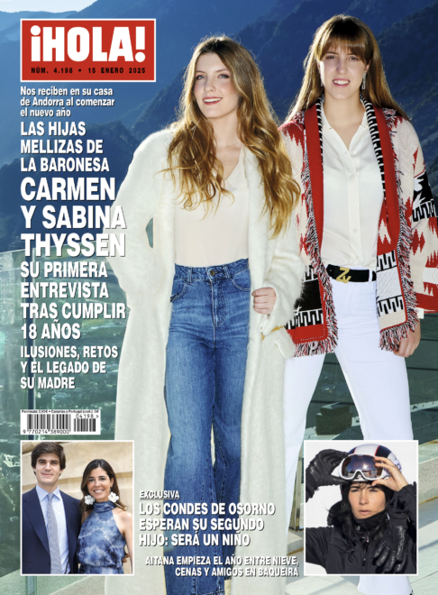 Carmen y Sabina Thyssen, las hijas de la baronesa Thyssen.