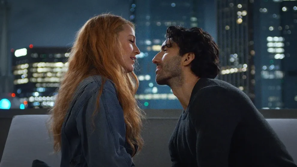 Justin Baldoni y Blake Lively en una de las escenas de 'Romper el círculo'.