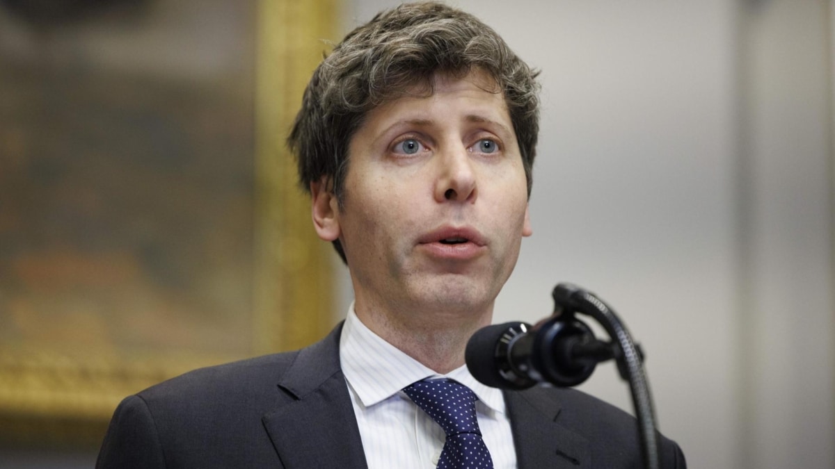 El CEO de la compañía de inteligencia artificial Open AI, Sam Altman, en una rueda de prensa en la sala Roosevelt Room de la Casa Blanca, la semana pasada en Washington.