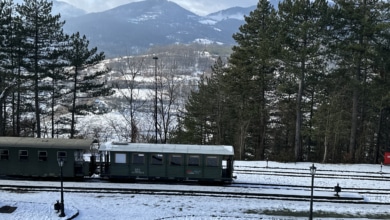 A bordo del Ćira, el tren serbio que suspira por regresar a Sarajevo