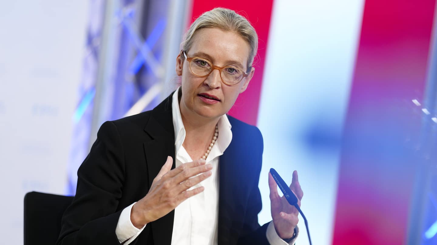 Alice Weidel, candidata a canciller por Alternativa para Alemania (AfD)