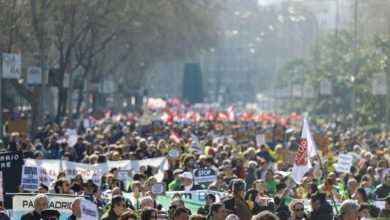 Miles de personas marchan por Madrid contra la especulación inmobiliaria