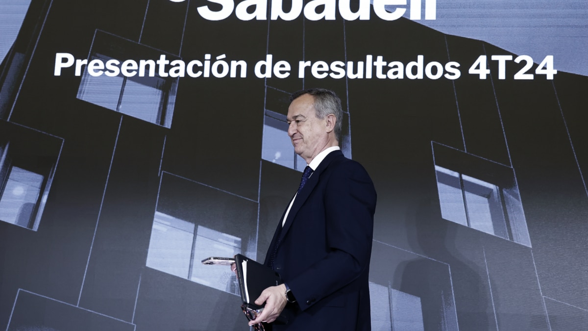 El consejero delegado de Banco Sabadell, César González-Bueno.